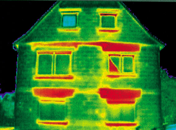 Wärmeverlust über Rolladen-Kästen